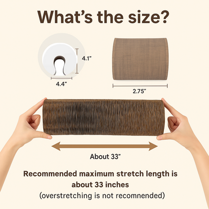 Size guide for FluffyDen™ Magic Cat Scratch Toy